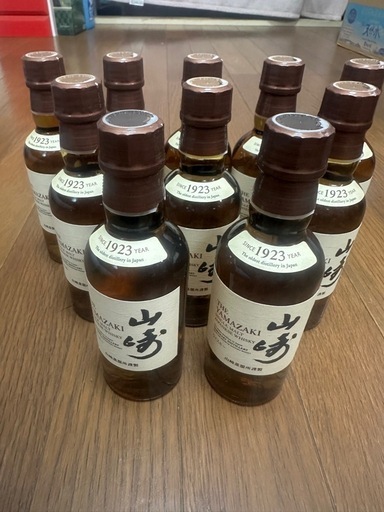 山崎 180ml ×10本9時まで掲載