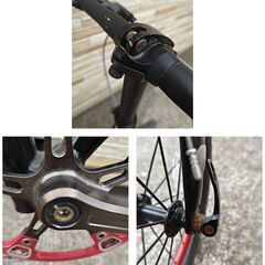 中古自転車 変速無し 14インチ ルノー 折り畳み 軽整備済み 防犯登録対応 町田市 相模原市 MM756の画像