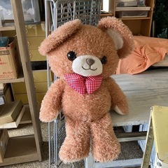 引取限定　大きなくまのぬいぐるみ