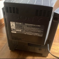 2002年Sony Trinitron ビデオ付ブラウン管21インチ　画像が映らない時ありの画像