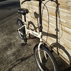 中古自転車 変速無し 20インチ  折り畳み 軽整備済み 防犯登録対応 町田市 相模原市 MM757の画像