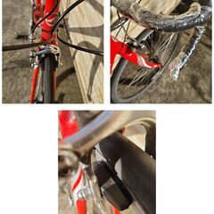 中古GIANT ジャイアント ロードバイク 3×8段変速 450MM軽整備済み 防犯登録対応 町田市 相模原市 MM758の画像