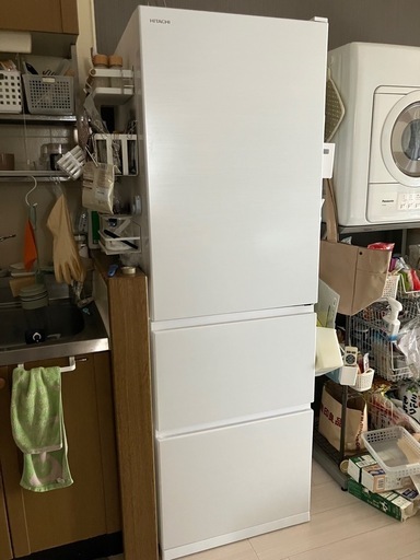 日立 冷蔵庫 R-V38TV（W）