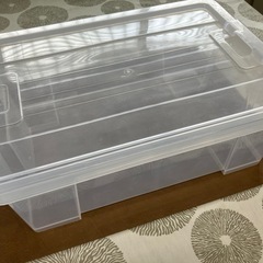 （決まりました）収納ケースあげます