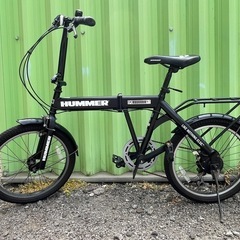 HUMMER ハマー折りたたみ自転車 