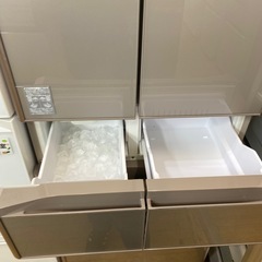 ⭐️大容量⭐️2018年製 HITACHI 430L 冷蔵庫 R-XG4300H ファミリー3〜4人向け フレンチドア 自動製氷 No.6279 KEの画像