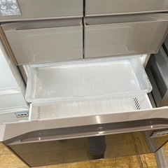 ⭐️大容量⭐️2018年製 HITACHI 430L 冷蔵庫 R-XG4300H ファミリー3〜4人向け フレンチドア 自動製氷 No.6279 KEの画像