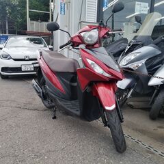 SUZUKI アドレス110 赤 USB電源 シートカスタム