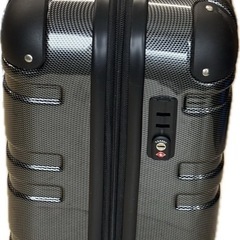 【機内持込可・鍵なし】RIMINI スーツケース キャリーバッグ ブラック 高さ45cm 幅33cm 奥行22cm  の画像