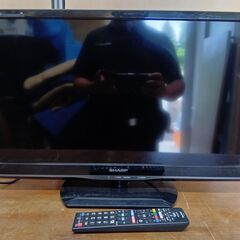 SHARP 液晶テレビ 24型 リモコン付き