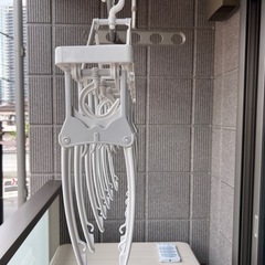 ニトリ　7連ハンガー　　省スペースの画像