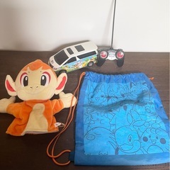 非売品　ポケモン　アルファード　ラジコン　ヒコザル　パペット　ぬ...