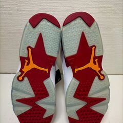 【糸島市内 送料無料】【新品】ナイキ ジャンプマンNIKE MVP  ホワイト/ビビッドオレンジ/ブラック/カーディナルレッド DZ4475-168 　75079-1-260-②Yの画像