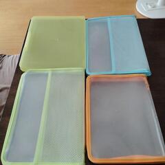 クリアケース　ジッパーケースの画像