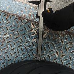バイクタイヤ1本の画像