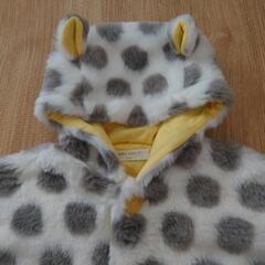 状態◎70〜85cm baby cheer ポンチョコートの画像