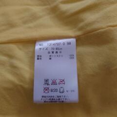 状態◎70〜85cm baby cheer ポンチョコートの画像