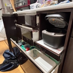 ※交渉中※【受取日指定】【美品】※価格交渉可※ニトリ　キッチンボードの画像