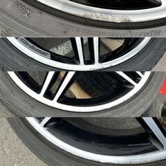 メルセデス ベンツ AMG Aクラス 18インチ 純正 アルミホイール 4本セット 5穴 A176 401 03 022 7.5J ET52 センターキャップ付き 札幌市白石区 白石店 の画像