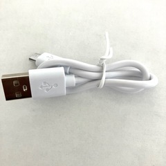 【未使用】モバイルバッテリー 10000mAh（白） 甲斐市商工会の刻印入り✨の画像