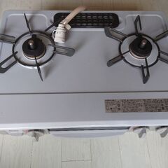 6/20まで！【美品】リンナイ製ガスコンロ、使用感殆どなし、都市ガス