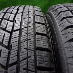 2本イボ有り　ヨコハマ　アイスガード　IG60　155/80R13　4本　21年製　パッソ　マーチ　250210001の画像
