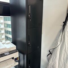 ロッカー/5段/180cm/ブラック