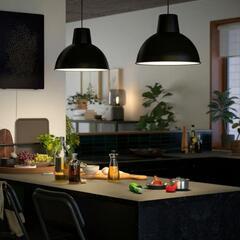 イケア　IKEA　SKURUP スクルプ
ペンダントランプの画像