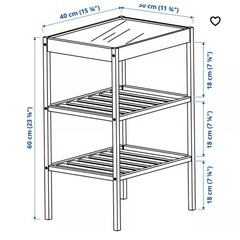 サイドテーブルの画像