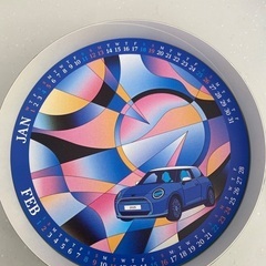 BMW MINI ミニクーパー　卓上カレンダー　ノベルティ