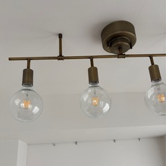 シーリングライト ゴールド/真鍮 6-8畳用の画像