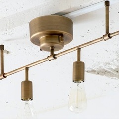 シーリングライト ゴールド/真鍮 6-8畳用の画像