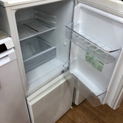 安心の6ヶ月保証付　AQUA 2ドア冷蔵庫　2019年製　126L 取りに来れる方限定！の画像
