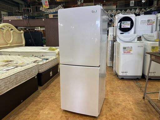 【愛品館 市原店】Haier　2019年製　148L　2ドア冷蔵庫　JR-NF148B　【愛市IR018007-104】
