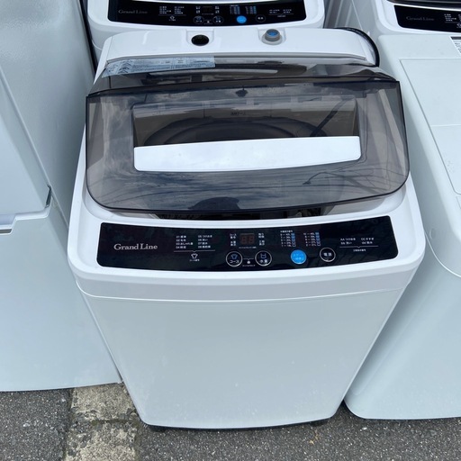 ①余剰在庫セール！GrandLine 洗濯機 2022年製 5kg　WM01A-50WT
