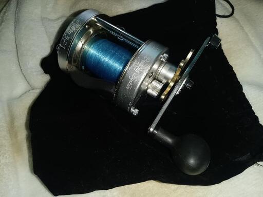 両軸リールアルファタックルハマー600S2個セット ( パピー) 青葉