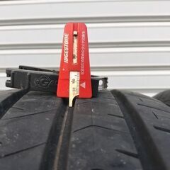 アルファード純正アルミ/225/55R17BSエコピアNH100RVタイヤセットの画像