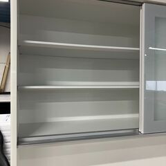 【値下げ中】ニトリ製　分割式　食器棚　（商品番号：13104）の画像