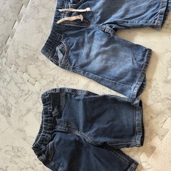 デニム半ズボン　サイズ95