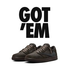 TravisScott × Nike Air Jordan1LowOG