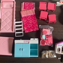りかちゃんハウスチャイムでピンポーン♪家具小物