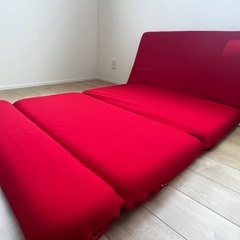 【美品！】ソファベッド 2名掛けの画像