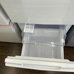 ★ジモティー割あり★ｼｬ-ﾌﾟ/2ﾄﾞｱ冷蔵庫/2021/クリーニング済みHG-6084の画像