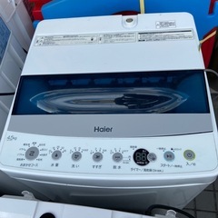 ⑥余剰在庫セール！Haier 洗濯機　2022年製　4.5kg ...