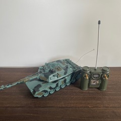 戦車　ラジコン　カーキ　動作確認済み