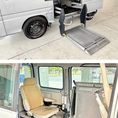 車椅子用平成19年 スバル サンバー 重量物等の 電動リフター オートマ 機関良好! キーレス! タイベル交換済! の画像