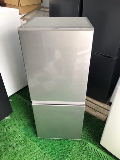 AQUA 126L 冷凍冷蔵庫 2021年製 美品 (silver369) 西那須野の