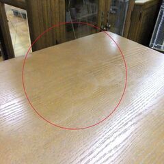 ニトリ ダイニングテーブル DT Nクーポ120 幅120×奥75×高70 机 テーブル 食卓テーブル 食事 リビング 札幌市厚別区 厚別店の画像
