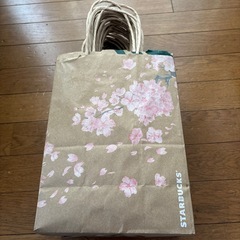 スタバの紙袋の画像