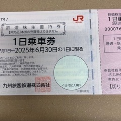 JR九州株主優待券